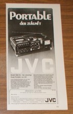 Rara Pubblicità Vintage JVC
