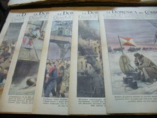 stock "La Domenica del Corriere", anno 1943 26 numeri