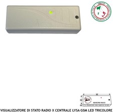 Segnala Lo Stato Centrale Lysa Sydra Su Impianto Antifurto Wireless F 433,92 MHz