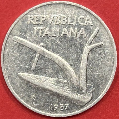 Moneta lire 1987 - 10,