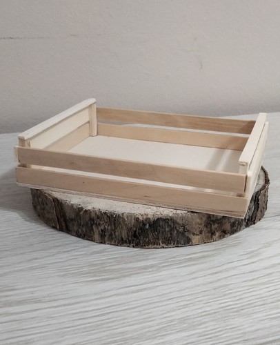 Cassetta legno grezzo - di,