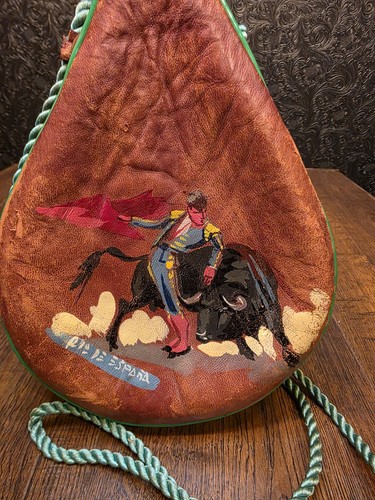 Borsa vintage pelle vino - in,