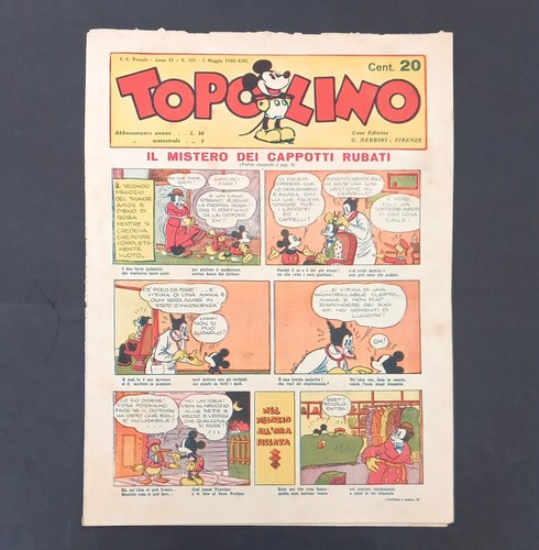 Topolino giornale 124 - giornale,