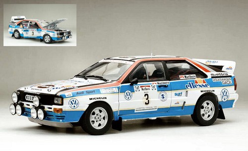 Modellino auto rally scala