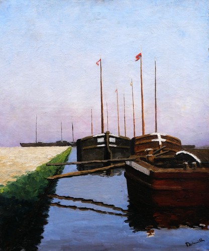 Quadro francese paesaggio bay - quadro,