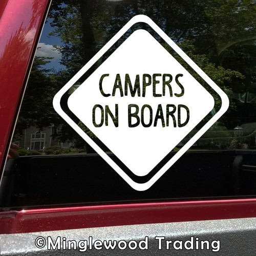 Campers board vinyl - on, sticker