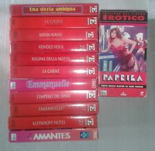 Cinema Erotico 12 Vhs Paprika La Carne Emmanuelle La Chiave L'impero dei sensi