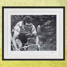 Stampa Firmata Bernard Hinault