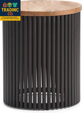 Demy Metal and Wood Accent