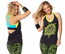 Zumba POW Halter Top - Back to