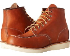 Stivali da lavoro Red Wing Heritage uomo classici 6 pollici mocassino 875 Oro Legacy USA