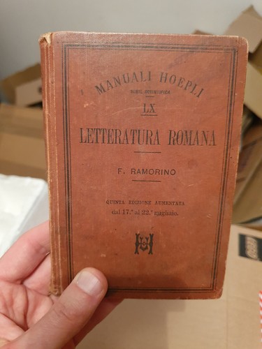 1898 manuale hoepli - manuale,