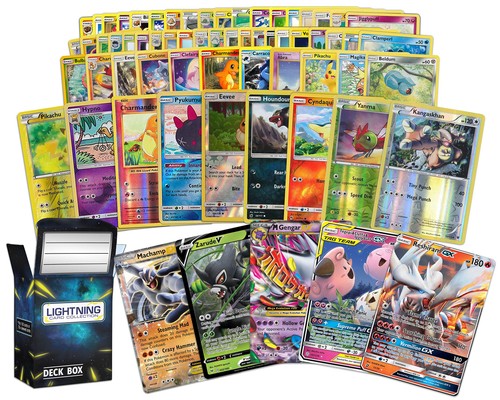 Lotto 100 carte pokemon - carte,
