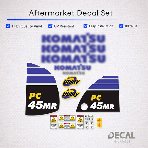 Set decalcomanie aftermarket