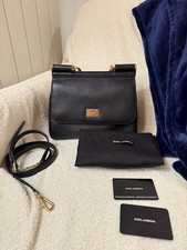 Borsa DOLCE & GABBANA MISS SICILY Medium in pelle Nera