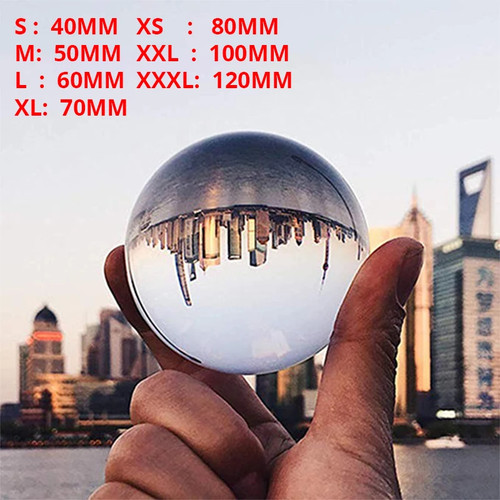 Globe clear chandelier lens - k9,