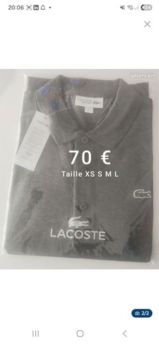Polo lacoste manche courte - lacoste,