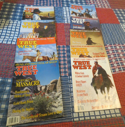 Vintage true west - west, magazines