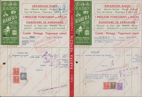 1942 venezia radio - 1942, barera