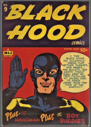 Black hood comics - black, edizione