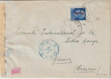 40-Croce Rossa Ginevra periodo Amgot Lug. 44-Prigionieri Guerra-R.S.I.-Verona