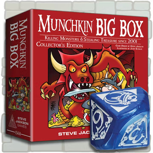 Munchkin big box con die - big,