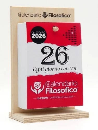 Calendario filosofico 2026 - calendario,