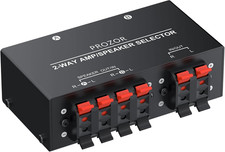 Commutatore Altoparlanti 2 Zone Switch Passivo 150W RMS 2-Zone Speaker Switch Bo