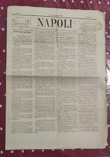 Napoli giornale politico - napoli,