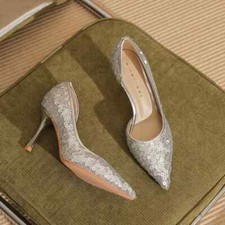 Decolte Scarpe 8 cm Argento