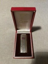 Le Must de Cartier lighter with box, accendino Cartier funzionante