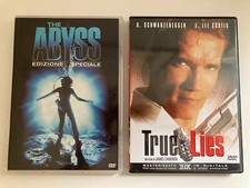 THE ABYSS Special Edition 2 DVD Raro - TRUE LIES  DVD (James Cameron - Avatar)