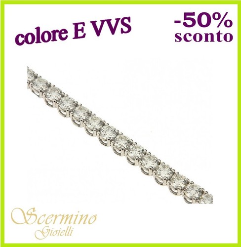Bracciale tennis oro - bracciale,