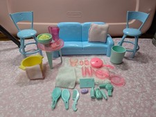 Barbie 2002 casa di città parlante mobili e accessori 