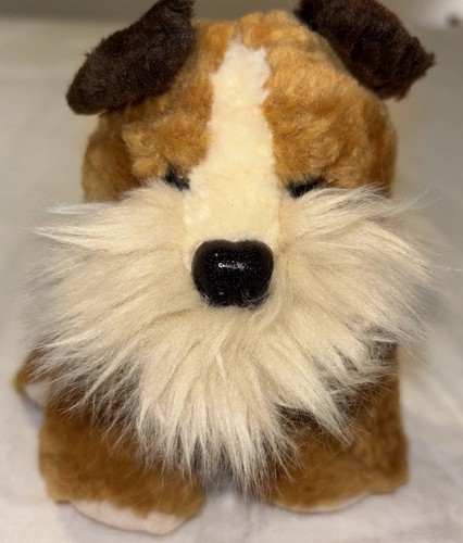 Peluche fox terrier marrone - peluche, e