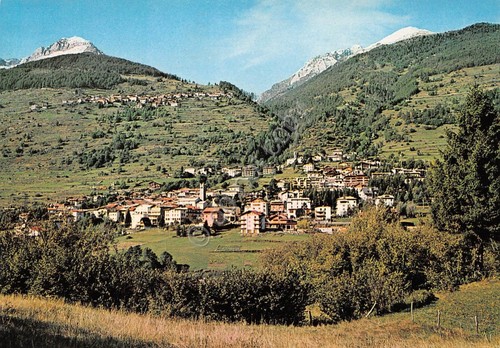 Cartolina temù alta val - cartolina,