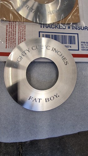 Fat boy air cleaner - insert, nos