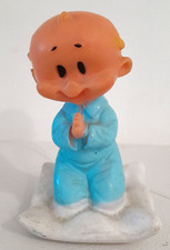 Pupazzo in Gomma Vintage Chicco Anni 70 per Lampada Bambino che Prega