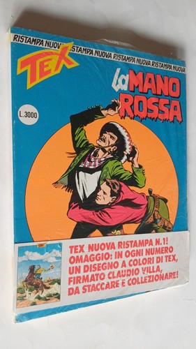 Tex nuova ristampa 1 la - ristampa, n.