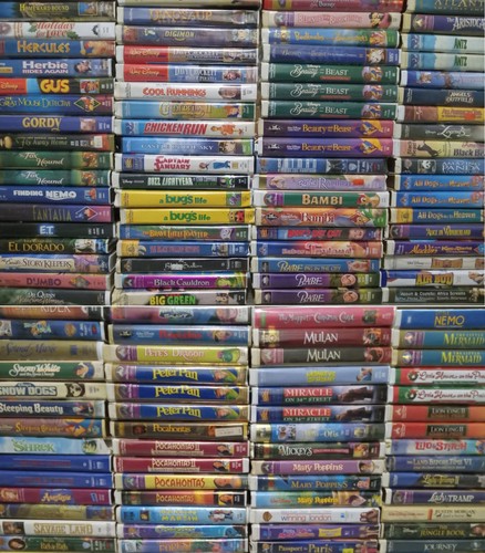 Vhs tapes pick choose - vhs,