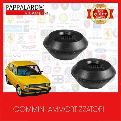 Coppia gommini ammortizzatore - coppia,