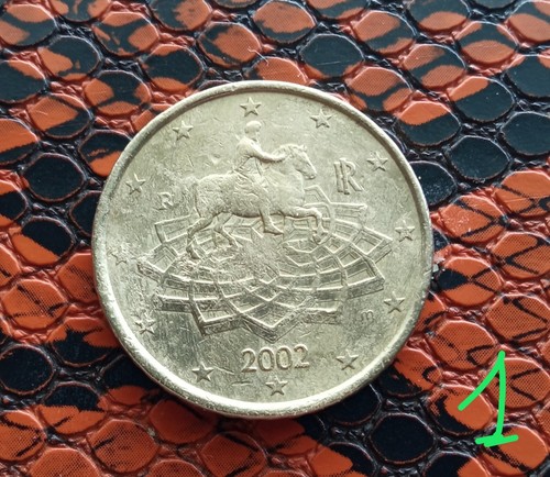 Unica 50centesimi 2002 - 🔥, unica🔥50centesimi