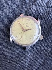 Zenith Sporto Cal 40 Original Dial Patina Rare Vintage Watch