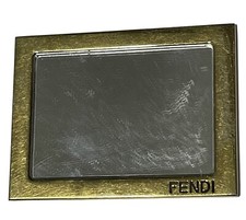 SPECCHIETTO DA BORSA FENDI - ROMA - MADE IN ITALY - VINTAGE - VISSUTO - 7x5CM