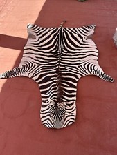 TAPPETO PELLE NATURALE ZEBRA