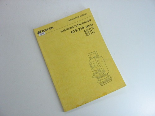 Topcon istruzioni manuale - topcon,