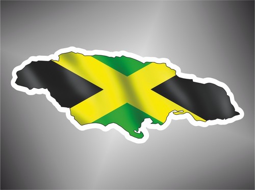 Adesivo bandiera jamaica - bandiera,