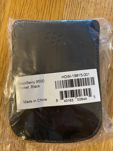 Blackberry pocket black - blackberry,