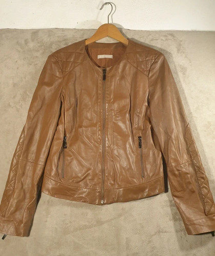 Stefanel leather jacket - stefanel,
