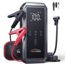 AVVIATORE AUTO FURGONE BATTERIA EMERGENZA JUMP STARTER BOOSTER CARICABATTERIA 